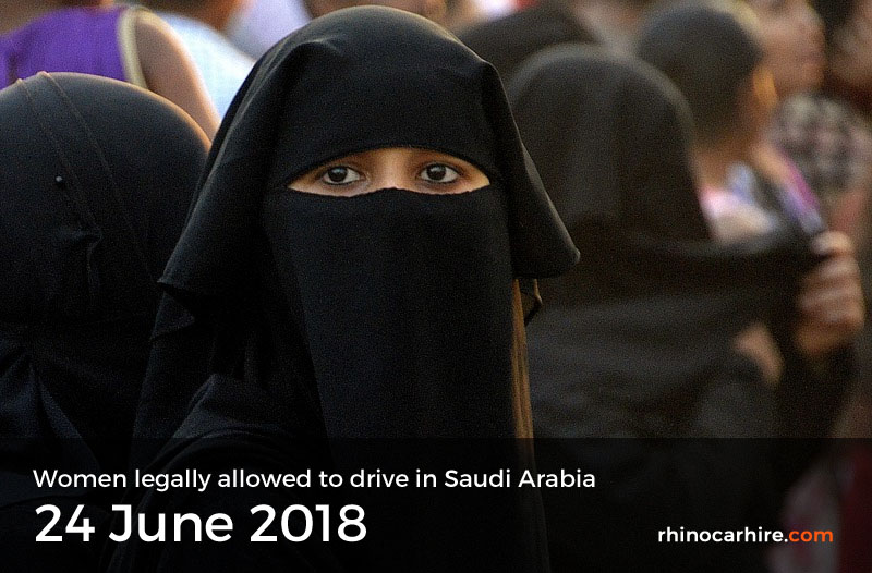 women allowed to drive in Saudi Arabia