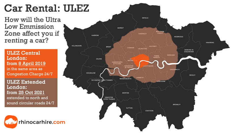 car rental ULEZ