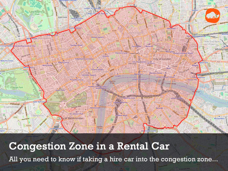 congestion zone car rental