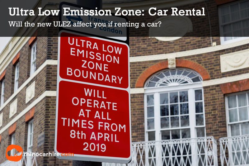 Ultra Low Emission Zone Car Hire