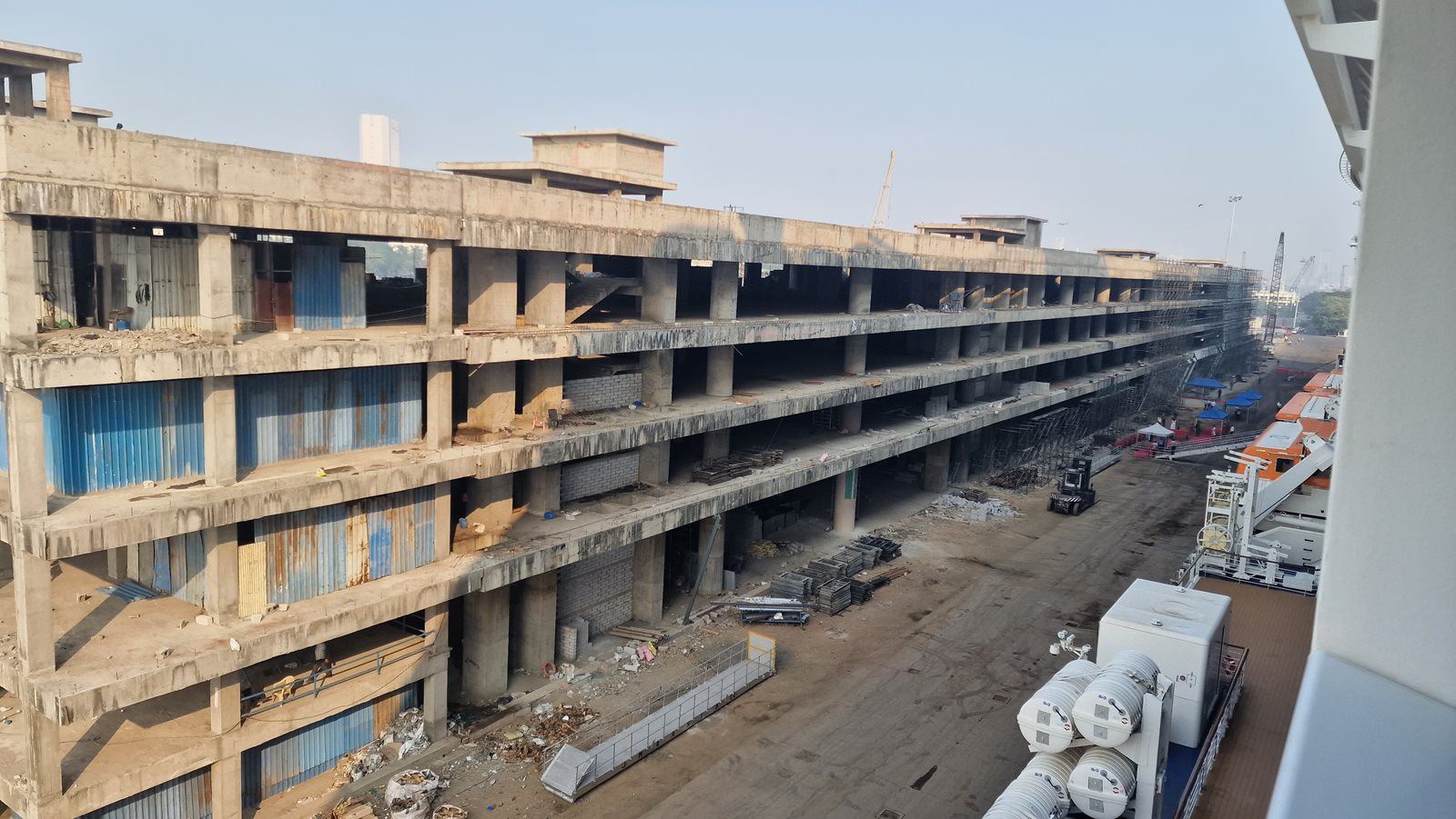 Mumbai New Cruise Terminal Novemeber 2023 Current Status