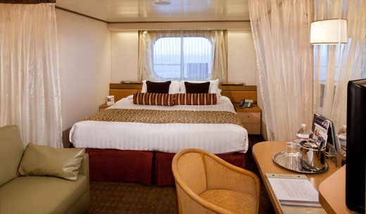 MS Veendam Deck A Ocean View Room
