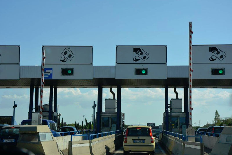 toll road milan genoa a7
