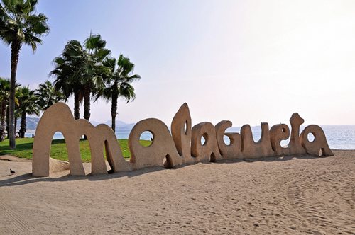Playa de la Malagueta Beach Malaga
