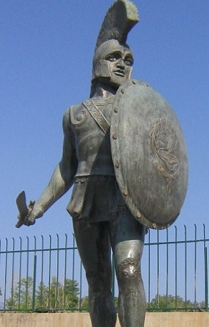 Statue of Leonidas at Sparta