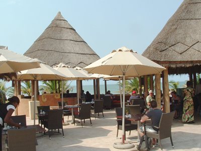 Breakfast at the Gambia Sheraton Hotel