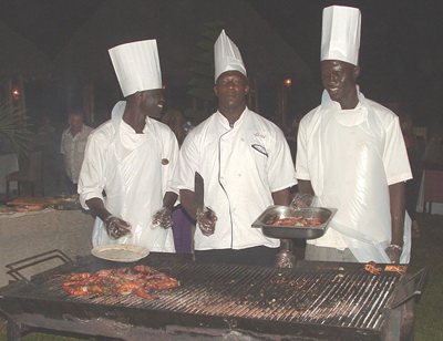 Xmas Eve Barbecue Gambia