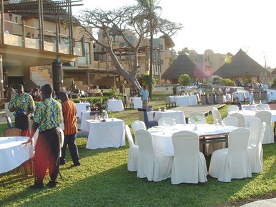 Xmas Eve Sheraton Gambia Hotel