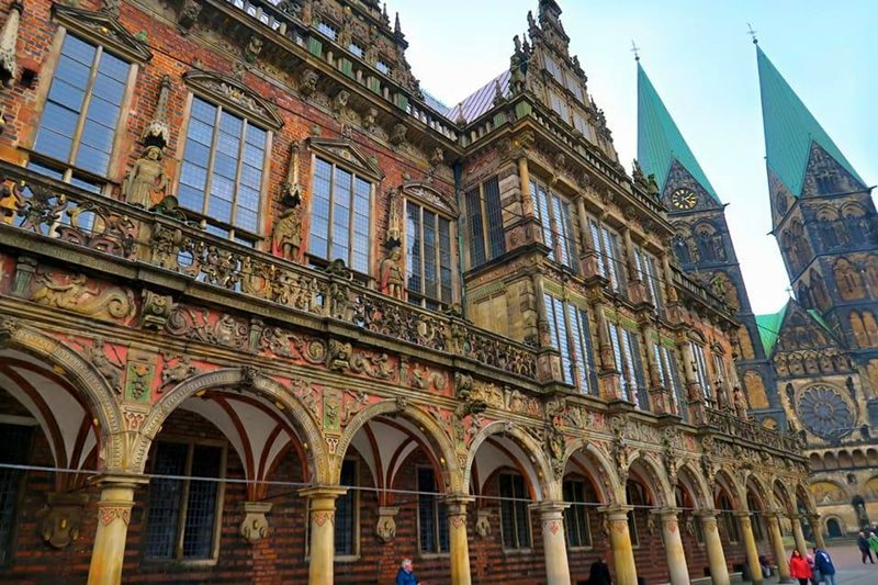 Bremen the Rathaus