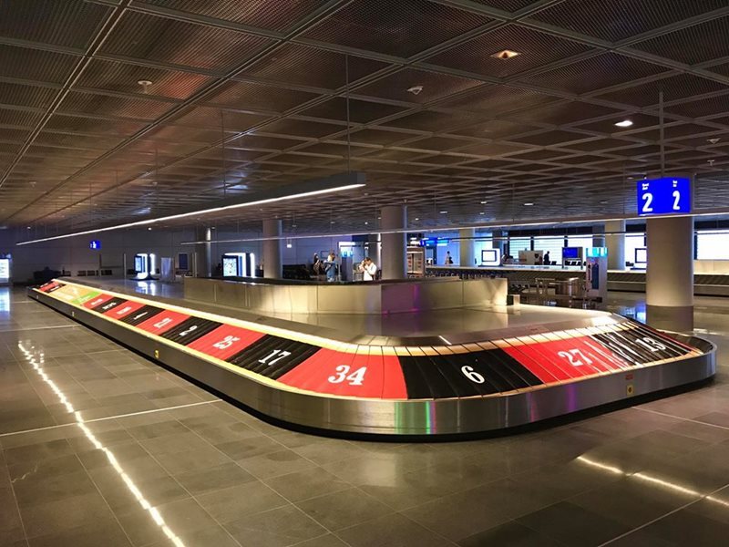 Luggage claim Frankfurt Airport