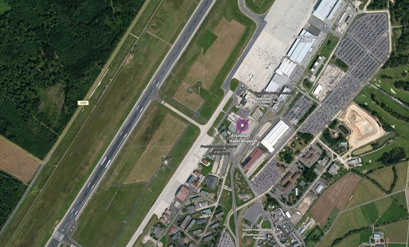 Aerial View Hahn Airport