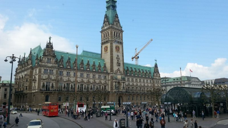 Hamburg city hall