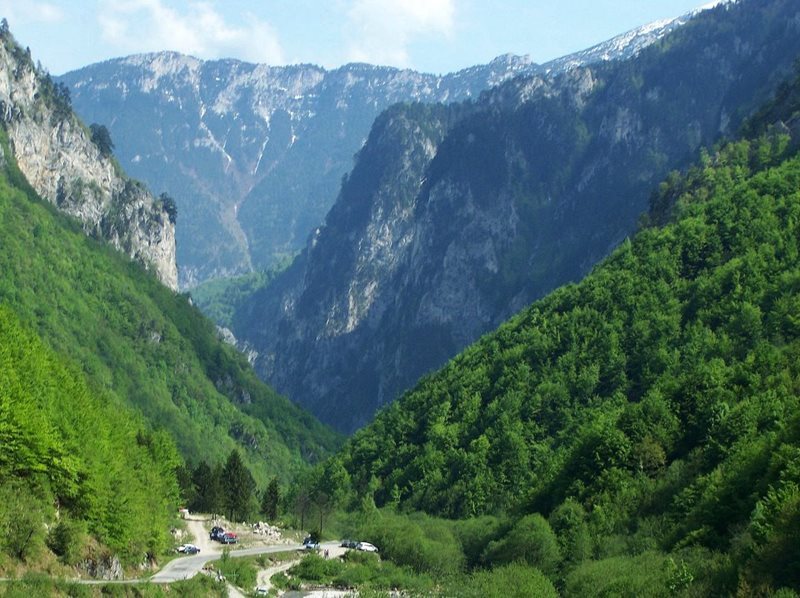 Kosovo Rugova gorge