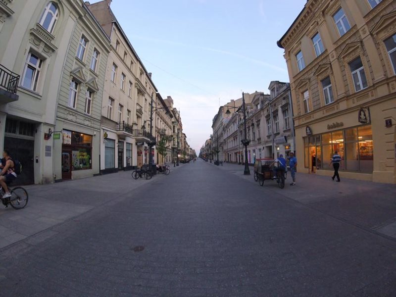 Lodz Piotrkowska Street
