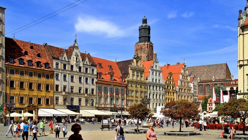 Wroclaw Rynek central square