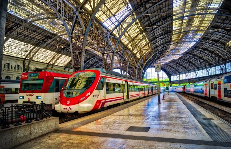 Barcelona Train Station