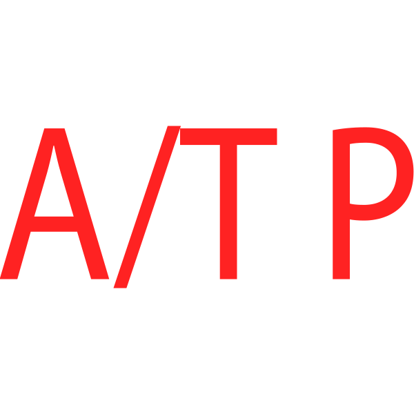 A/T P symbol in red