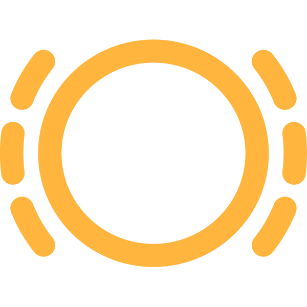 Orange dash store light