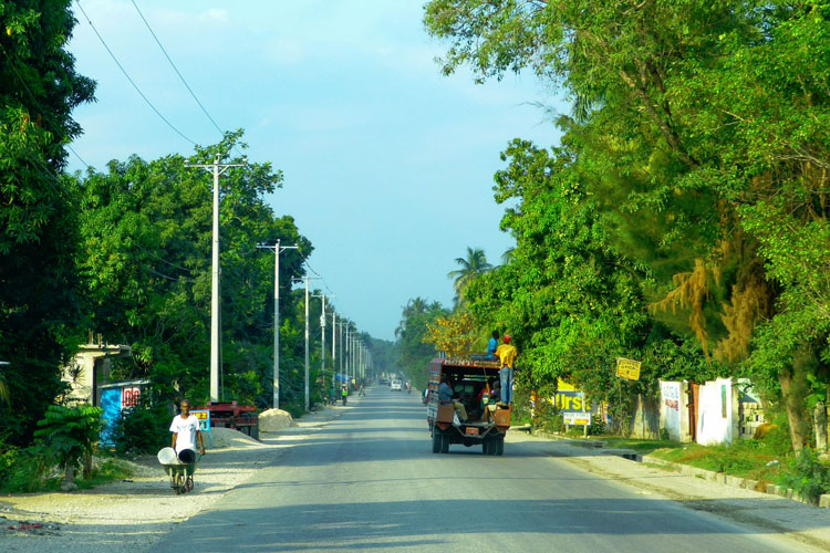 driving in Haiti