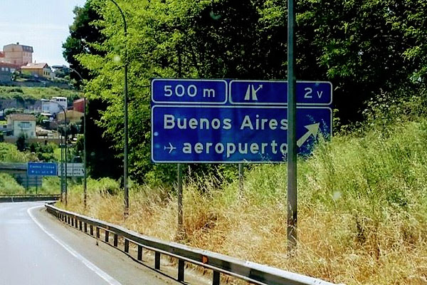 Argentina-Road-Sign