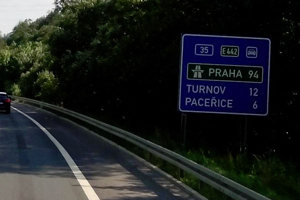 Czech-Republic-Prague-Road-Sign