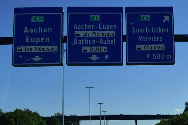 Germany-Motorway-Sign