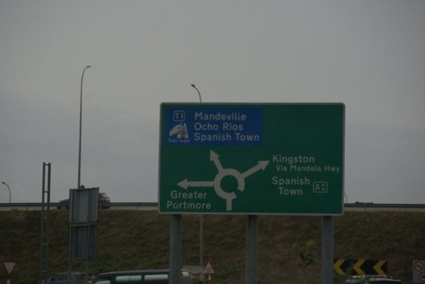 Jamaica Road Signs