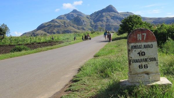 Madagascar-Ambalavao-road-sign