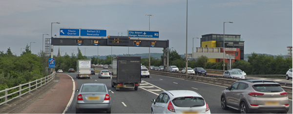 Northern-Ireland-M3-Motorway