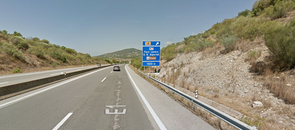 Portugal-Faro-Road-Sign