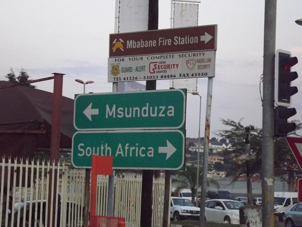 Mbabane-Road-Sign