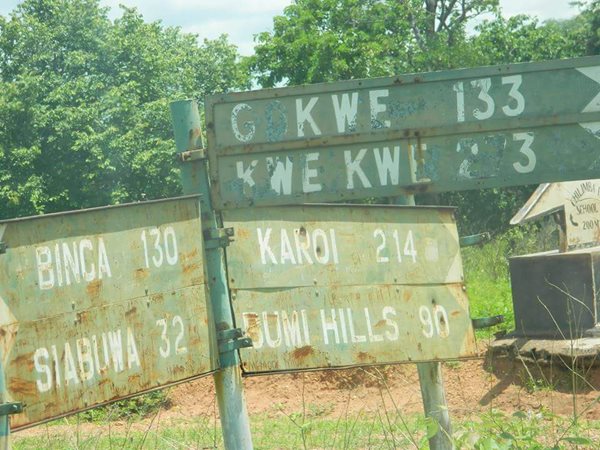 Zimbabwe-Road-Sign