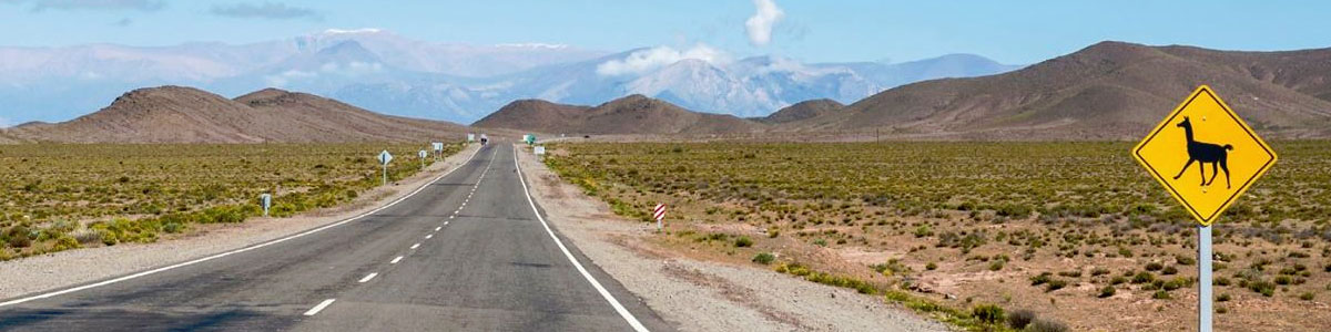 Argentina road signs