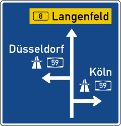 German Road Signs