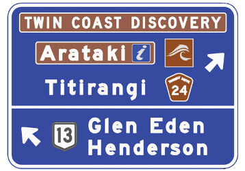 General information about the directions - Road Sign