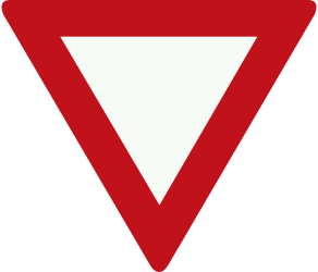Give way to all traffic - Road Sign