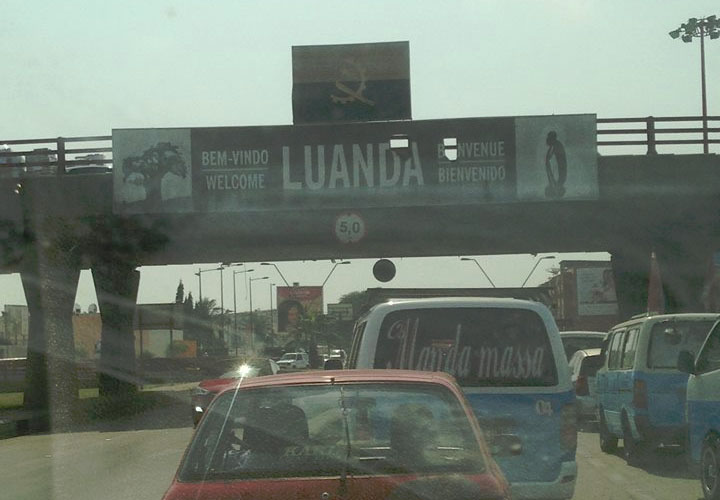 driving in luanda