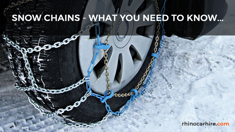 What to look out for when buying snow chains