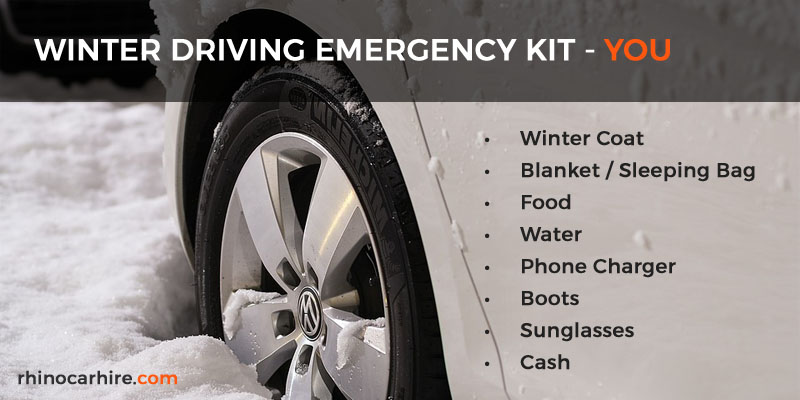 Mass.gov on Instagram: Is your vehicle ready for safe winter driving? Have  a winter emergency car kit in the trunk and make sure all parts of your  vehicle are ready for winter (