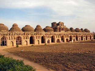 Vijayanagara Elephant Stables