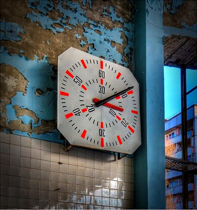 Pool Clock Pripyat