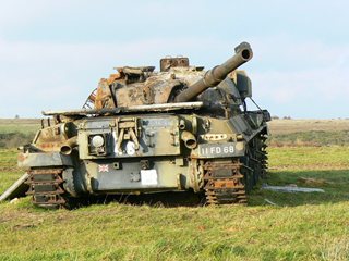 Old Tank at Imber