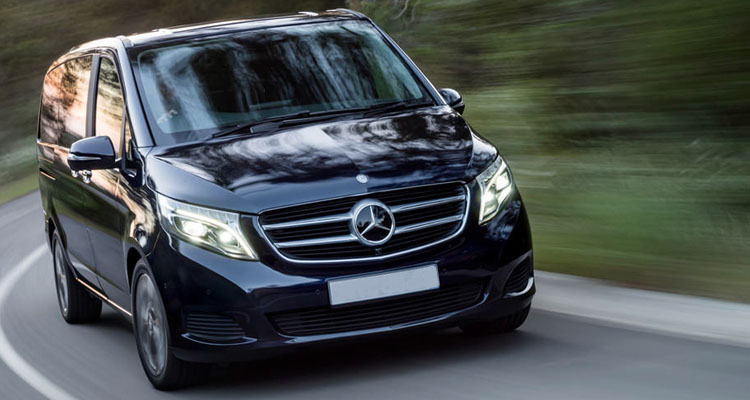 mercedes vito 9 seater car hire