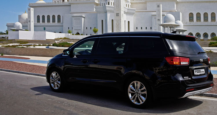 mpv rental Abu Dhabi