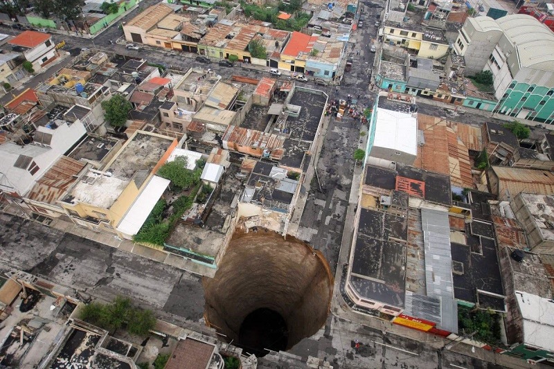 The Guatemala City Sink Hole, Guatemala City
