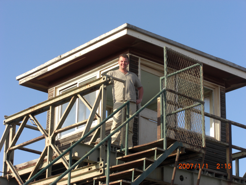 Scott on the Lookout Fort Bravo