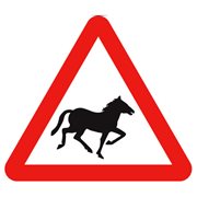 wild horses or ponies sign